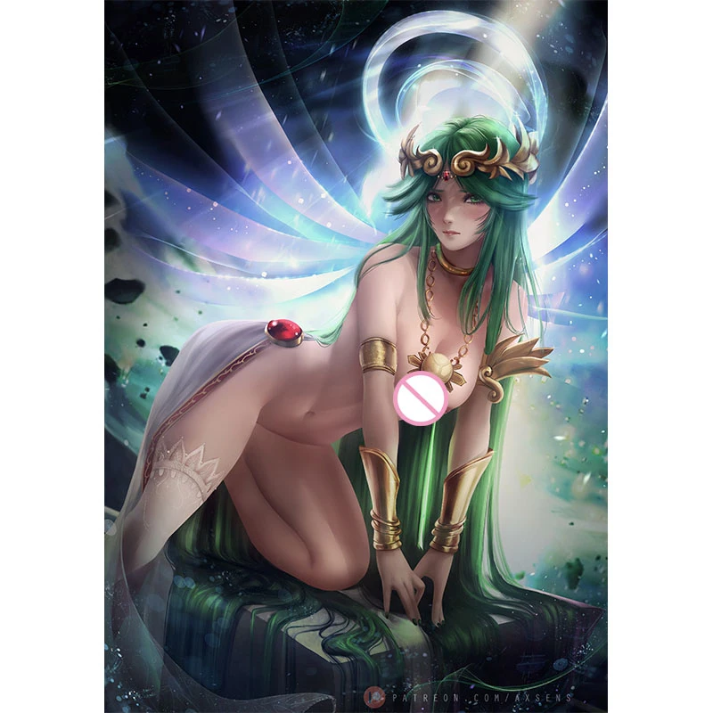 Print Canvas Game Palutena Green Hair Crown Nude Sexy Girl Art Poster with Frame 40x60 50x70 60x90 Custom Bedroom Wall Picture
Print Canvas Game Palutena Green Hair Crown Nude Sexy Girl Art Poster with Frame 40x60 50x70 60x90 Custom Bedroom Wall Picture