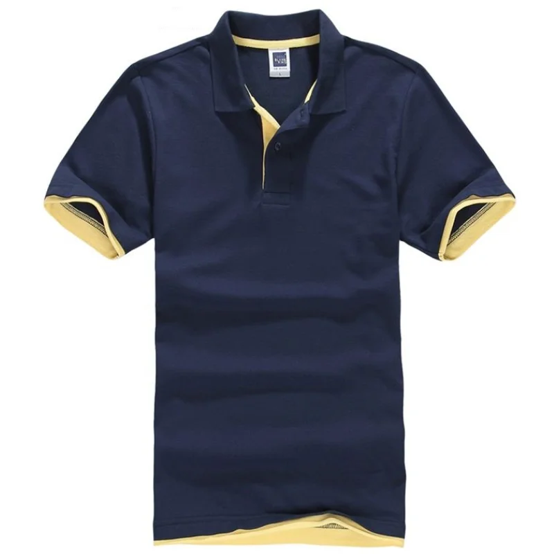 Summer Classic Polo Shirt Men Cotton Solid Short Sleeve Tee Shirt Breathable Camisa Masculina Polo Hombre Jerseys Golftennis 3XL
Summer Classic Polo Shirt Men Cotton Solid Short Sleeve Tee Shirt Breathable Camisa Masculina Polo Hombre Jerseys Golftennis 3XL