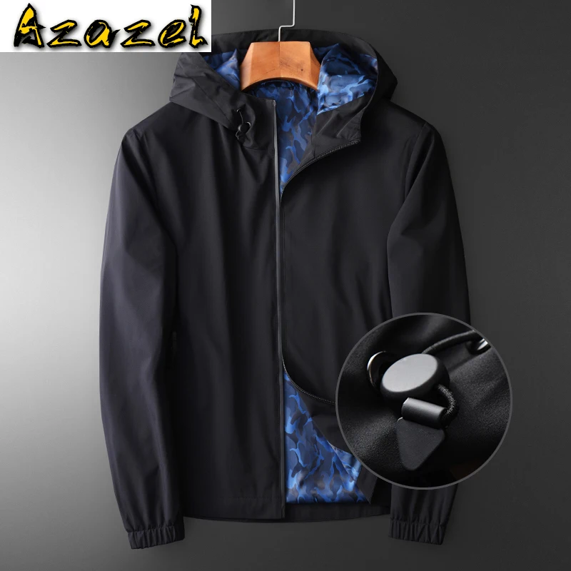 Azazel Sport Hooded Mens Jackets Luxury Solid Color Casual Simple Mens Jackets And Coats Plus Size 4xl Slim Fit Black Man Coats
Azazel Sport Hooded Mens Jackets Luxury Solid Color Casual Simple Mens Jackets And Coats Plus Size 4xl Slim Fit Black Man Coats