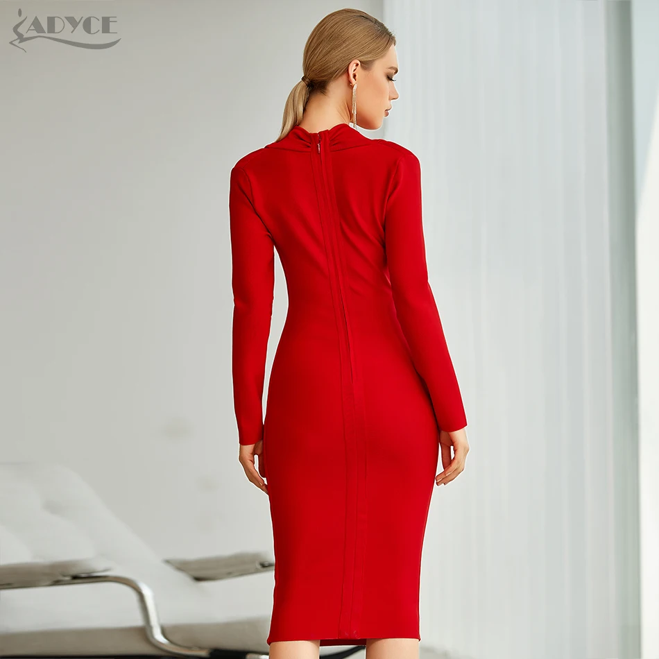 Bodycon Club Black Midi Celebrity Evening Party Dresses 2021 New Spring Women Bandage Dress Sexy Deep V Neck Long Sleeve
Bodycon Club Black Midi Celebrity Evening Party Dresses 2021 New Spring Women Bandage Dress Sexy Deep V Neck Long Sleeve