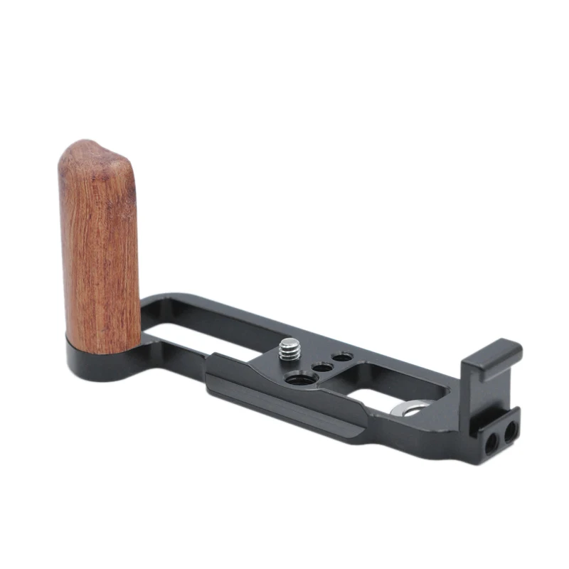 Quick Release Shaped Plate Holder Wooden Handle Protective High Side Panel Hand Grip Camera Bracket for Fuji X-A7 XA7
Quick Release Shaped Plate Holder Wooden Handle Protective High Side Panel Hand Grip Camera Bracket for Fuji X-A7 XA7