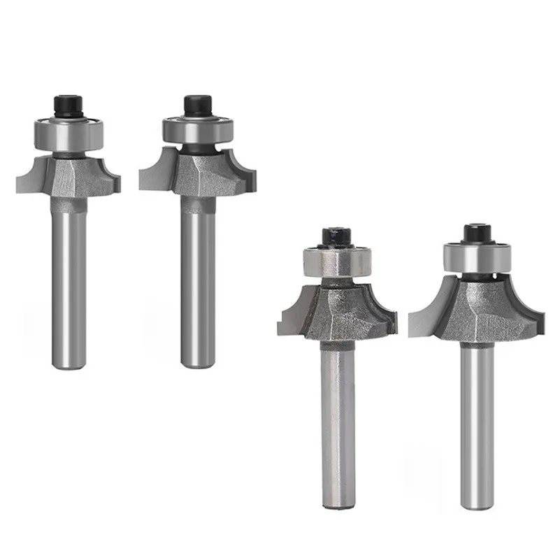 4pc 1/4 In Shank Round Over Bead Edge Forming Round Over Router Bit 1/4 5/16 3/8 1/2 Micro Grain Carbide Tips Woodworking Tools
4pc 1/4 In Shank Round Over Bead Edge Forming Round Over Router Bit 1/4 5/16 3/8 1/2 Micro Grain Carbide Tips Woodworking Tools