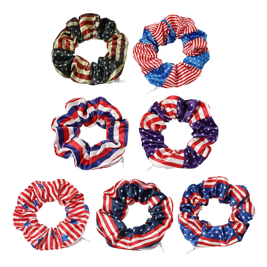 7 шт. резинки для волос с американским флагом эластичные резинки для волос женские резинки для волос 
7 шт. резинки для волос с американским флагом эластичные резинки для волос женские резинки для волос