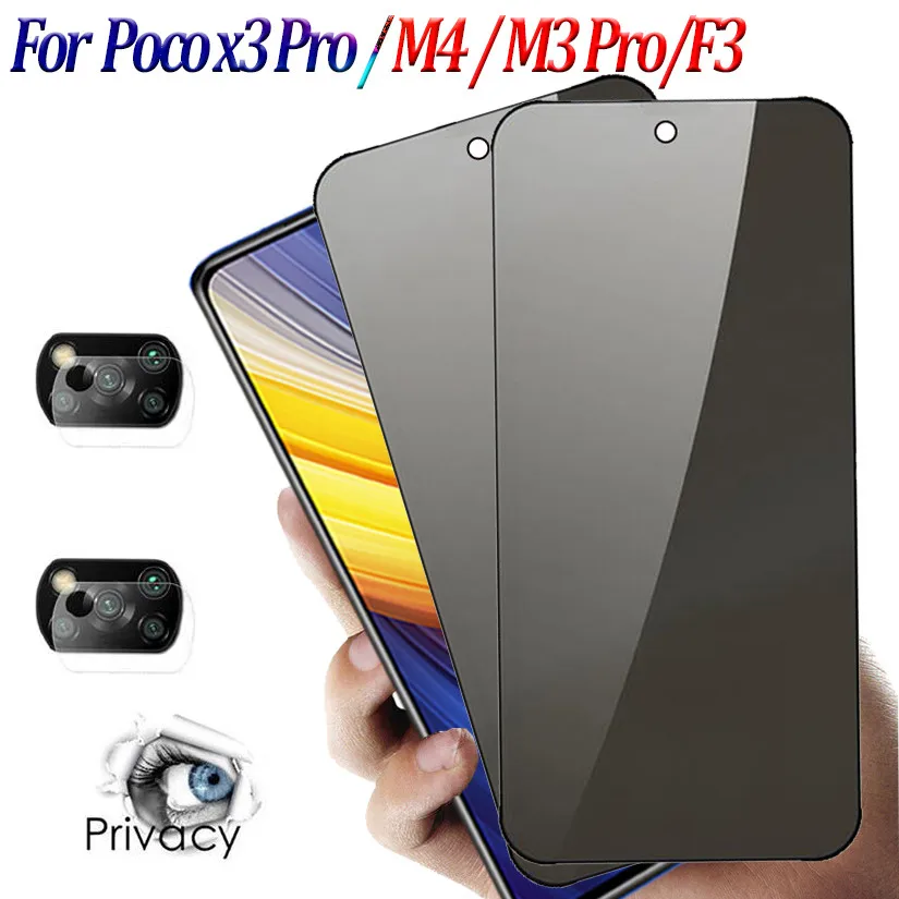 Privacy Glass Poco X3Pro Anti Spy Glass Poco X3 X4 M4 M3 F3 Pro NFC Protective Glass PocoX3 X3GT Film Screen Protector Poco X 3
Privacy Glass Poco X3Pro Anti Spy Glass Poco X3 X4 M4 M3 F3 Pro NFC Protective Glass PocoX3 X3GT Film Screen Protector Poco X 3