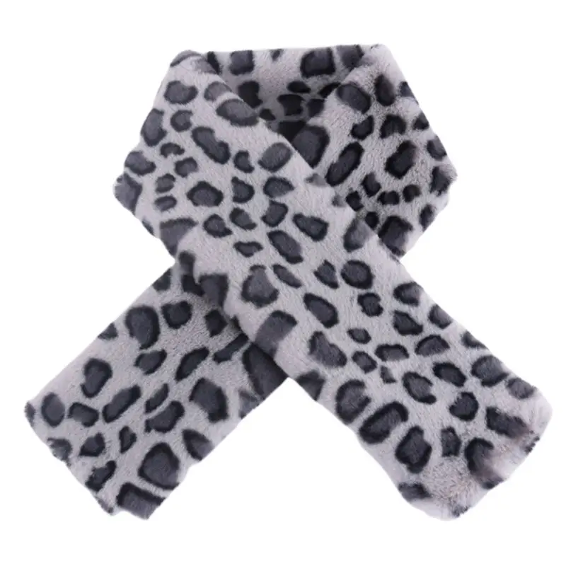 95x12cm Womens Winter Cross Collar Scarf Vintage Colorful Leopard Print Thicken Plush Windproof Wraps Shawl Neck Warmer 85WB
95x12cm Womens Winter Cross Collar Scarf Vintage Colorful Leopard Print Thicken Plush Windproof Wraps Shawl Neck Warmer 85WB