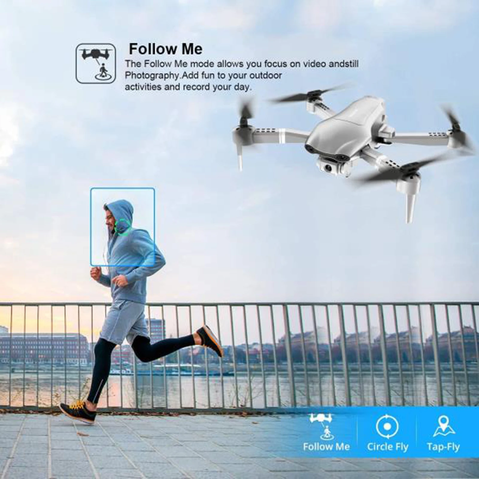 F3 Drone with 4K Camera RC Quadcopter 5GHz Auto Return Home Altitude Hold Custom Path 25 Mins Time for Beginners
F3 Drone with 4K Camera RC Quadcopter 5GHz Auto Return Home Altitude Hold Custom Path 25 Mins Time for Beginners