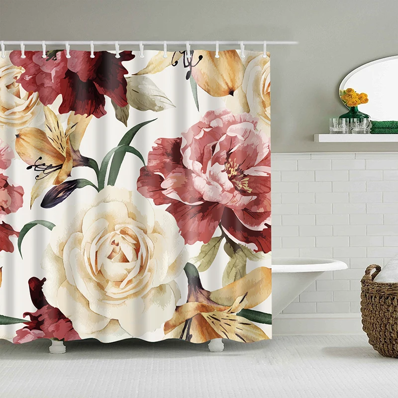 purple flower shower curtain waterproof polyester fabric curtain bathroom new arrival
purple flower shower curtain waterproof polyester fabric curtain bathroom new arrival