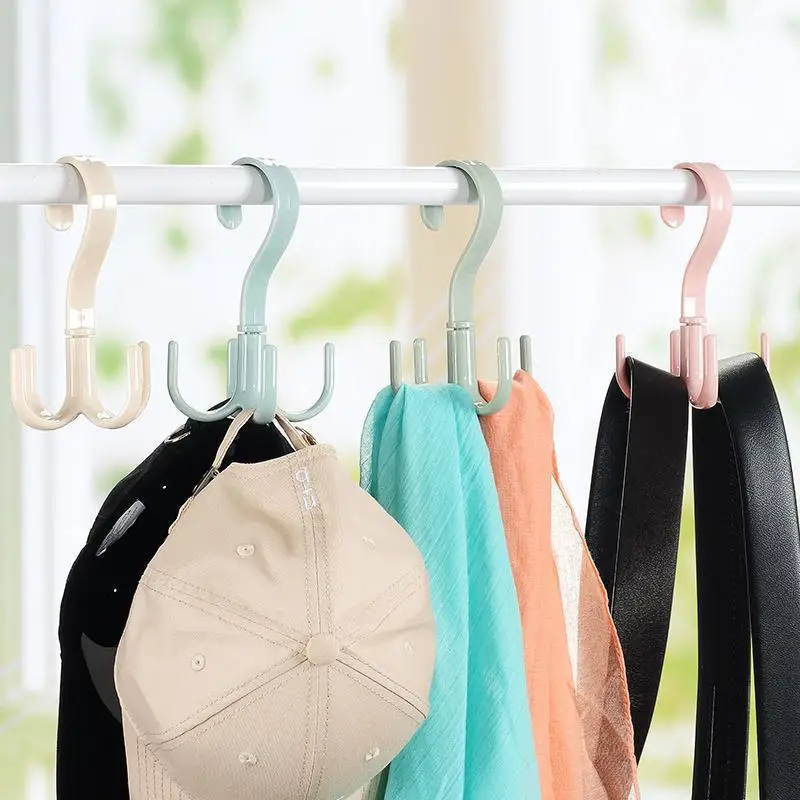 Furniture accessory Rotary four claw hook 360 degree plastic creative no hole tie bag hook wardrobe finishing sandal hanger
Furniture accessory Rotary four claw hook 360 degree plastic creative no hole tie bag hook wardrobe finishing sandal hanger