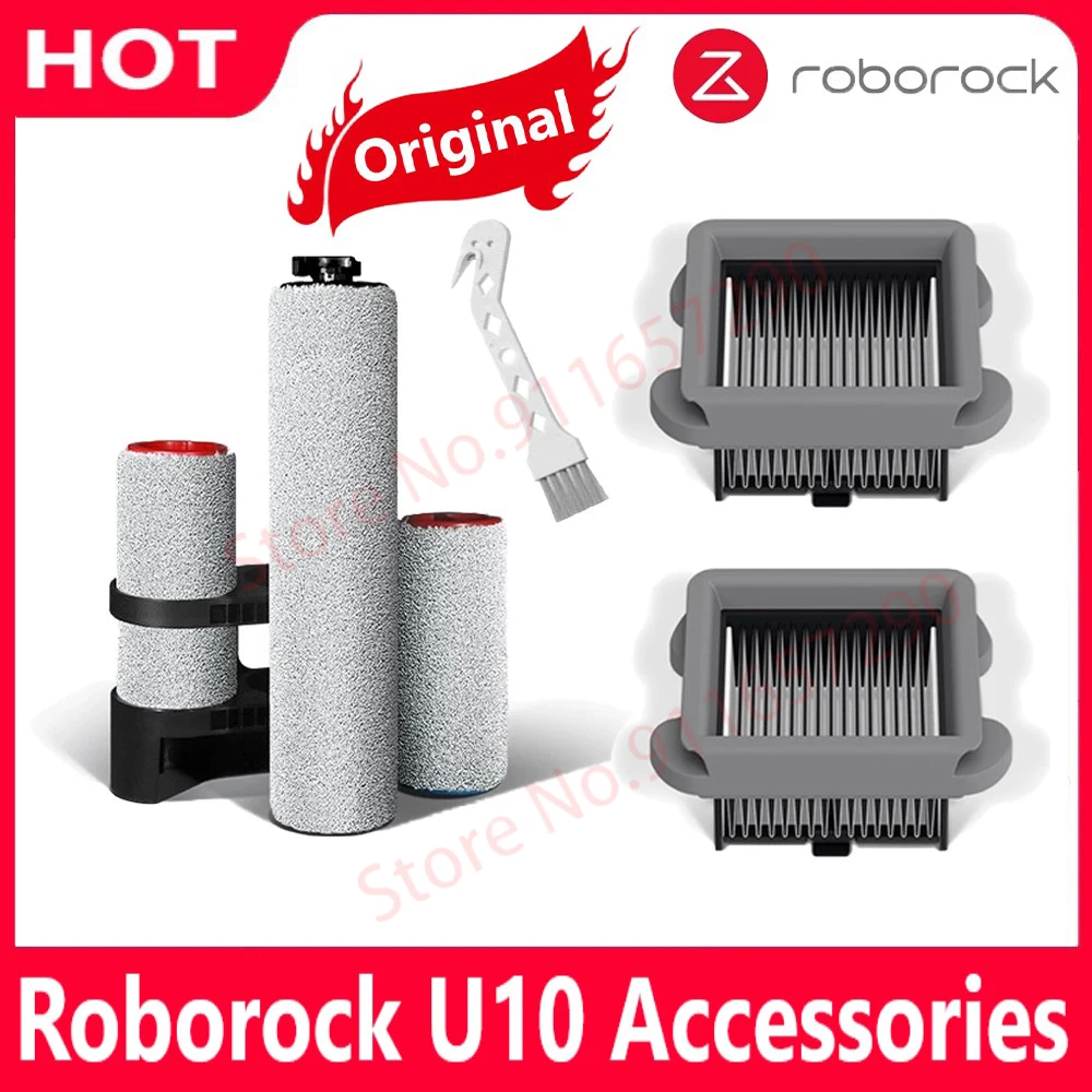 Original Roborock U10 3 Heavy Detachable Roller Brush Washable Filter Parts Wireless Floor Scrubber Vacuum Cleaner Accessories
Original Roborock U10 3 Heavy Detachable Roller Brush Washable Filter Parts Wireless Floor Scrubber Vacuum Cleaner Accessories