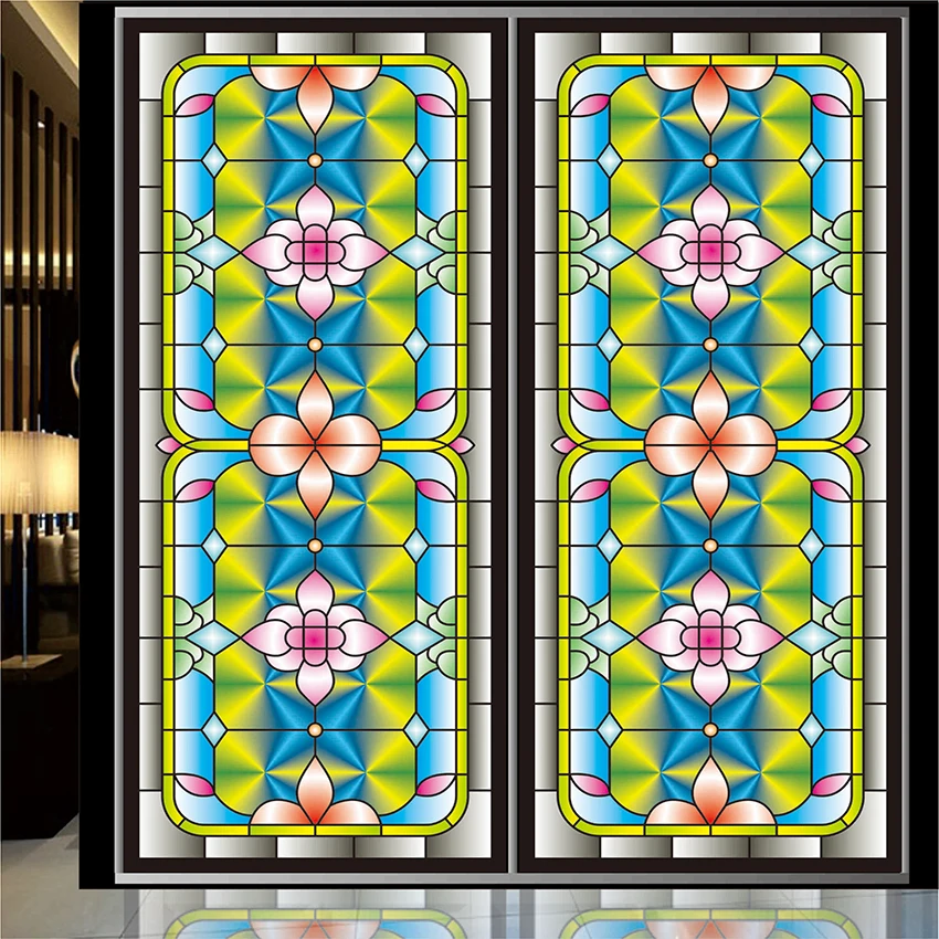 Opaque Window Stickers Custom Size Static Cling Reusable Water-Proof Colorful Stained Window Color Lump Home-Decor 50cmx100cm
Opaque Window Stickers Custom Size Static Cling Reusable Water-Proof Colorful Stained Window Color Lump Home-Decor 50cmx100cm