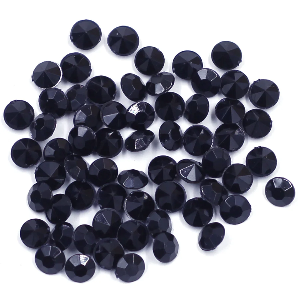 240Pcs 3D Nail Art Rhinestones Acrylic Decorations Black For Clothes Nails Shoes Dancing Wedding Dress Decoration 5x3mm
240Pcs 3D Nail Art Rhinestones Acrylic Decorations Black For Clothes Nails Shoes Dancing Wedding Dress Decoration 5x3mm