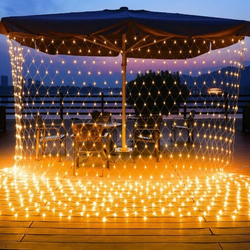1.5X1.5M 3X2M Led Curtain Net Mesh Fairy String Lights Garland Fairy Lamp Wedding Party Holiday New Year Outdoor Garden Decor
1.5X1.5M 3X2M Led Curtain Net Mesh Fairy String Lights Garland Fairy Lamp Wedding Party Holiday New Year Outdoor Garden Decor