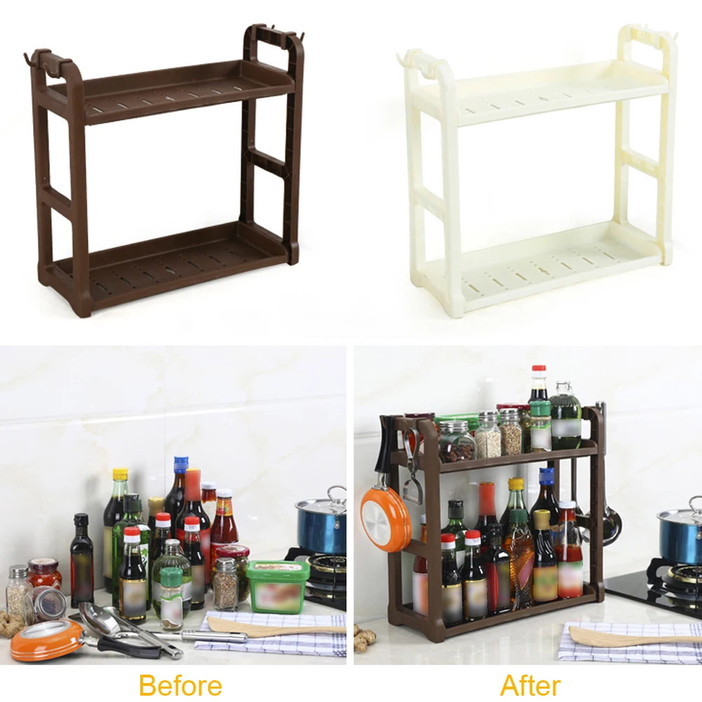 2Tier Kitchen Cabinet Organizer Spice Organizer Rack Standing Rack Kitchen Countertop Storage Organizer Spice Rack Shelf Holder
2Tier Kitchen Cabinet Organizer Spice Organizer Rack Standing Rack Kitchen Countertop Storage Organizer Spice Rack Shelf Holder
