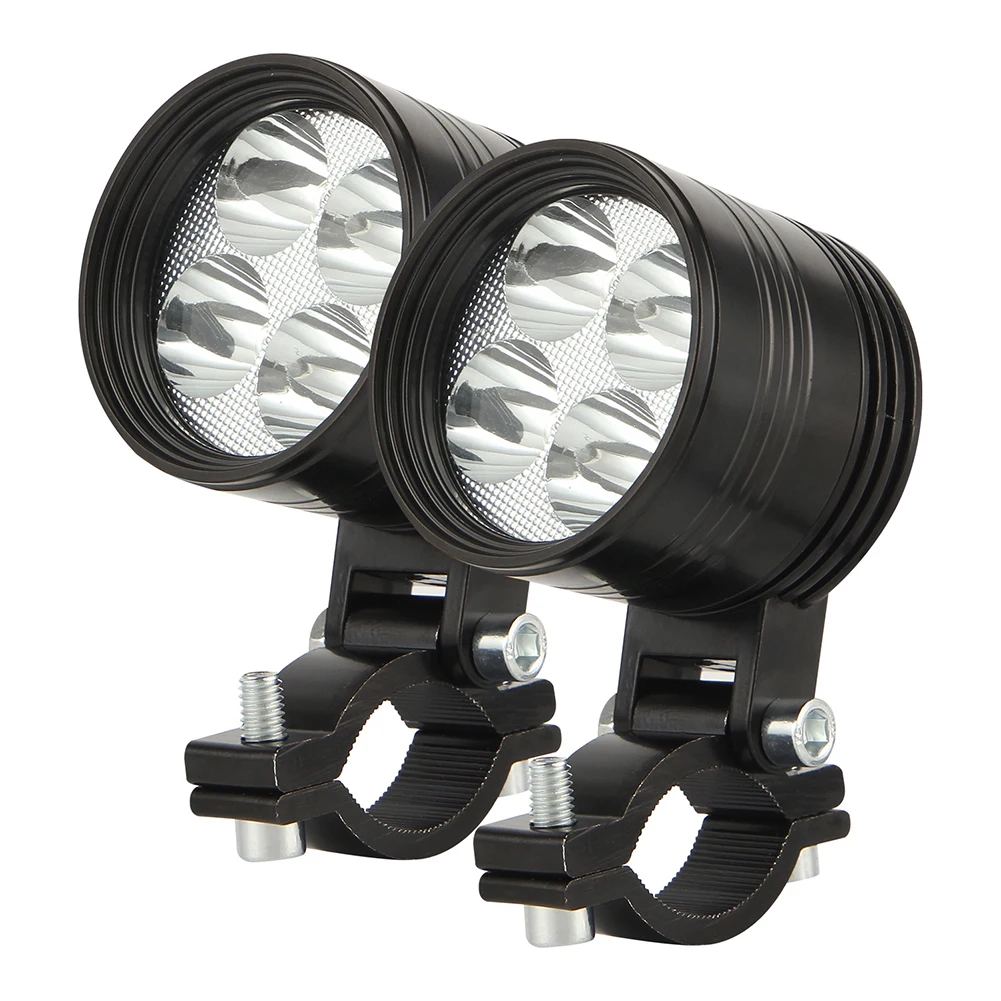 4LED Motorcycle Work Light Motorbike External Auxiliary Light Spotlight 3 Modes 6000K White 200M Long Range Waterproof Headlight
4LED Motorcycle Work Light Motorbike External Auxiliary Light Spotlight 3 Modes 6000K White 200M Long Range Waterproof Headlight