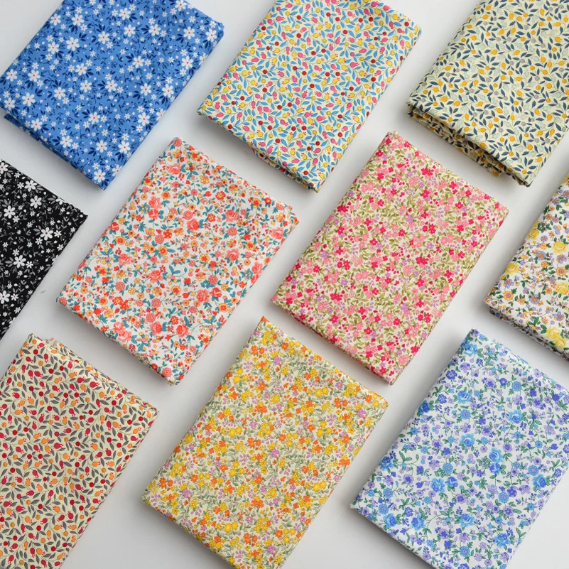 Small Floral Printed Pure Cotton Thin DIY Handmade Skirts Liberty Fabric Sewing Accessories By Meters
Small Floral Printed Pure Cotton Thin DIY Handmade Skirts Liberty Fabric Sewing Accessories By Meters