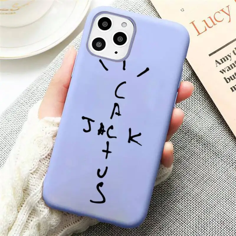 cactus jack Phone Case Candy Color Violet for iPhone 11 12 pro XS MAX 8 7 6 6S Plus X SE 2020 XR
cactus jack Phone Case Candy Color Violet for iPhone 11 12 pro XS MAX 8 7 6 6S Plus X SE 2020 XR