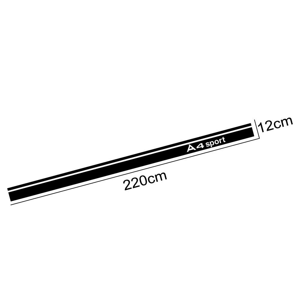 2pcs Car Side Door Stickers DIY Stripe Auto Vinyl Styling Decals For Audi A3 8P 8V A4 B6 B8 B7 A6 C5 C6 C7 Q5 Q7 Car Accessories 
2pcs Car Side Door Stickers DIY Stripe Auto Vinyl Styling Decals For Audi A3 8P 8V A4 B6 B8 B7 A6 C5 C6 C7 Q5 Q7 Car Accessories