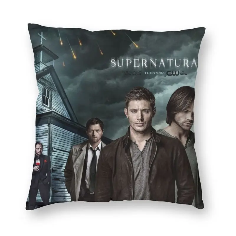 Supernatural TV Show Cushion Cover Home Decor 3D Printing Winchesters Bro Dean and Sam Throw Pillow Case for Car Double-sided
Supernatural TV Show Cushion Cover Home Decor 3D Printing Winchesters Bro Dean and Sam Throw Pillow Case for Car Double-sided
