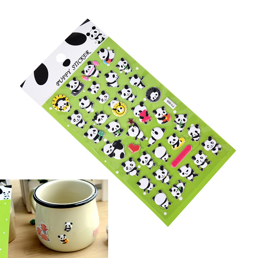 3D Bubble sticker cute panda decoration decal DIY diary album scrapbooking kawaii stationery 1 PC
3D Bubble sticker cute panda decoration decal DIY diary album scrapbooking kawaii stationery 1 PC