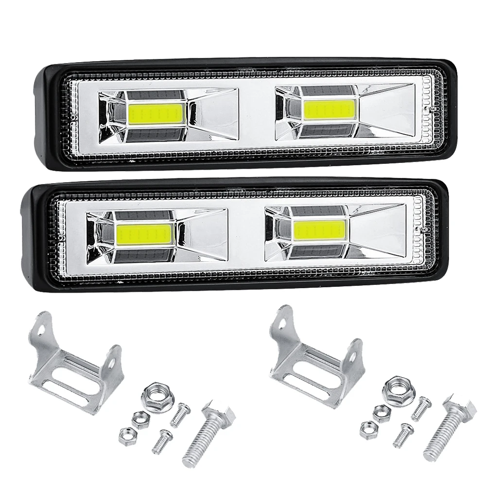 2Pcs Car LED Work Light Bar Flood Spot Offroad Car SUV Driving Fog Lamp Flood Spot Car Led lightbar Offroad 12V-24V
2Pcs Car LED Work Light Bar Flood Spot Offroad Car SUV Driving Fog Lamp Flood Spot Car Led lightbar Offroad 12V-24V