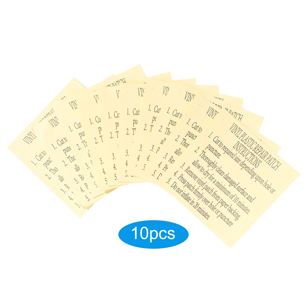 10pcs Pool Repair Patch Self-Adhesive Inflatable Product Repairing Stickers For Inflatable Toy Pools Float Air Bed Dinghies
10pcs Pool Repair Patch Self-Adhesive Inflatable Product Repairing Stickers For Inflatable Toy Pools Float Air Bed Dinghies