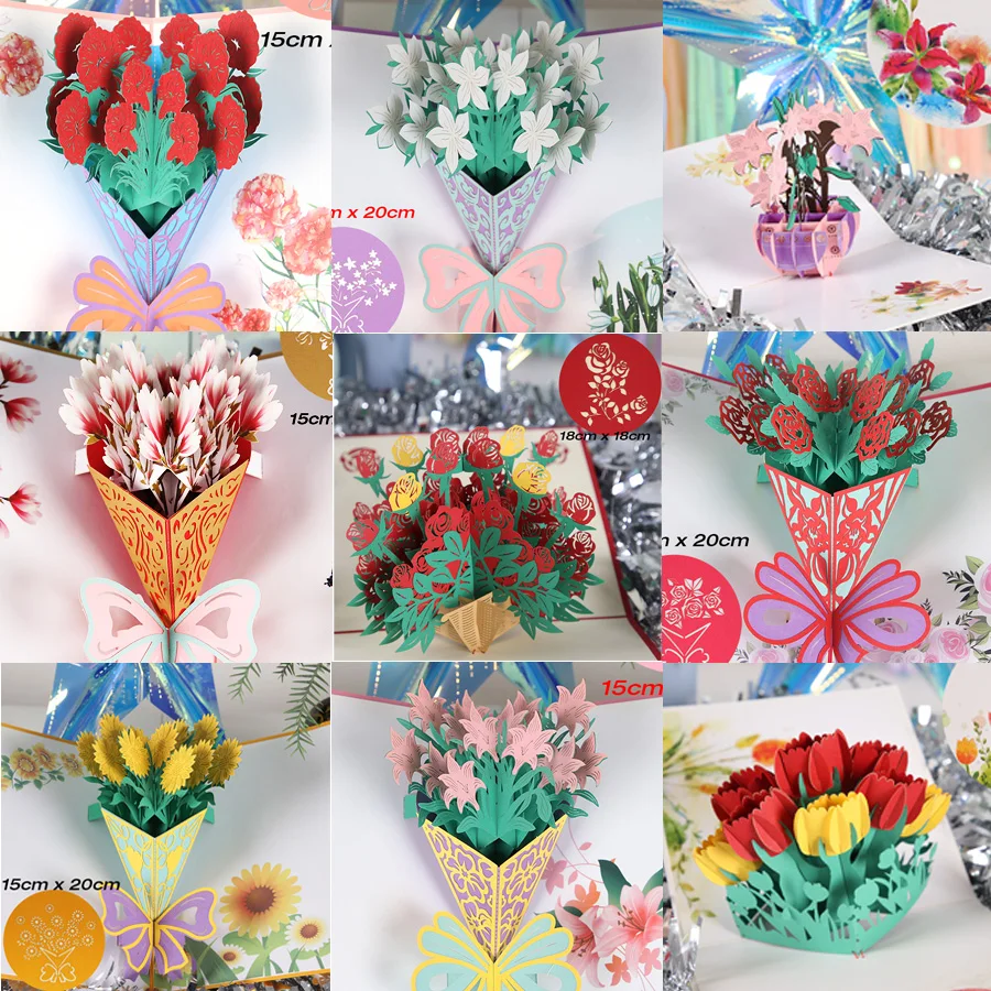 3D Pop UP Happy Birthday Greeting Invitation Cards Laser Cut Rose Flower Card Boy Friend Gift Soccer Club Miniatures Postcard 
3D Pop UP Happy Birthday Greeting Invitation Cards Laser Cut Rose Flower Card Boy Friend Gift Soccer Club Miniatures Postcard
