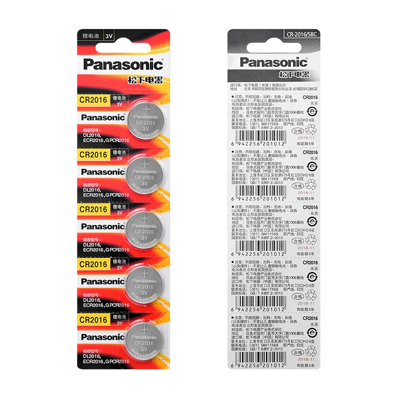 10pcs/lot cr2016 BR2016 DL2016 LM2016 KCR2016 ECR2016 Button Cell Batteries 3V Coin Lithium voice recorder
10pcs/lot cr2016 BR2016 DL2016 LM2016 KCR2016 ECR2016 Button Cell Batteries 3V Coin Lithium voice recorder