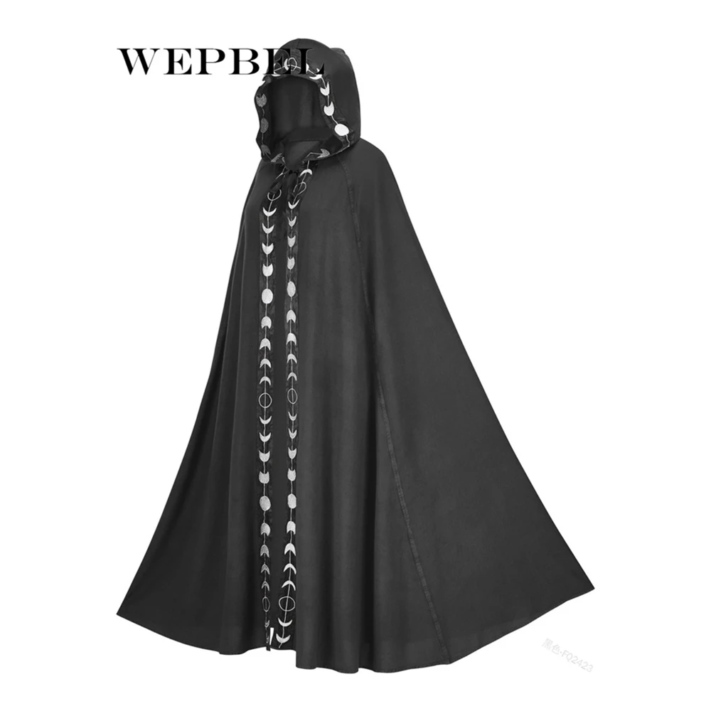 WEPBEL Middle Age Medieval Man Cloak Halloween Stage Wizard Cosplay Costume Retro Long Gothic Knight Hooded Cape Witch Ponchos
WEPBEL Middle Age Medieval Man Cloak Halloween Stage Wizard Cosplay Costume Retro Long Gothic Knight Hooded Cape Witch Ponchos