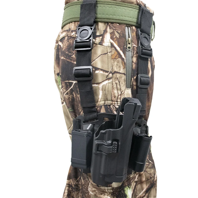 Tactical Glock Gun Leg Holster Military Army Combact Pistol Drop Leg Thigh Holster Right Hand Glock 17 19 22 23 31 32 Gun Case
Tactical Glock Gun Leg Holster Military Army Combact Pistol Drop Leg Thigh Holster Right Hand Glock 17 19 22 23 31 32 Gun Case