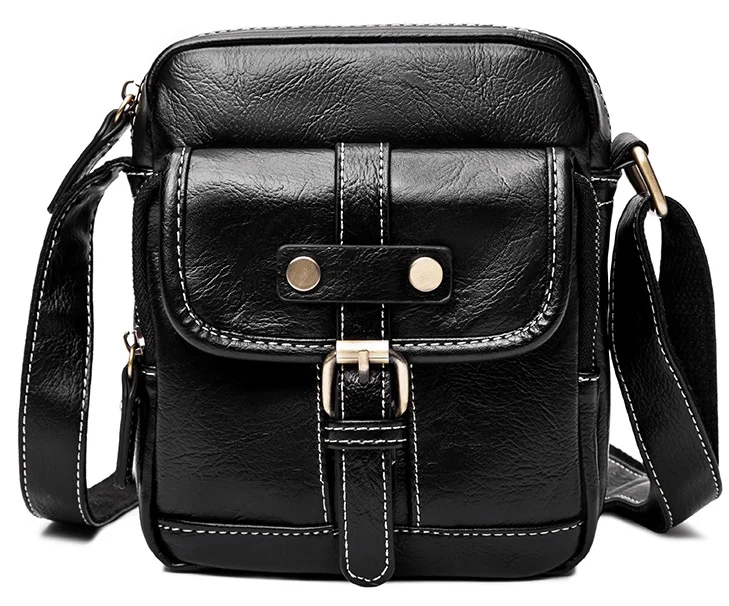 Personality Men PU Leather Small Shoulder Bag Easy-to-carry Mens Casual Mini Briefcase Chic Commuter Bags Bolso Hombre D821
Personality Men PU Leather Small Shoulder Bag Easy-to-carry Mens Casual Mini Briefcase Chic Commuter Bags Bolso Hombre D821