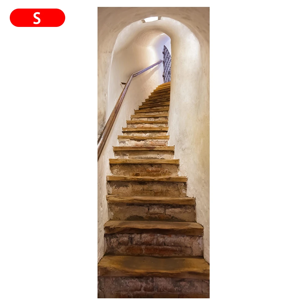 Staircase Stickers 3D Home Decoration Simulation Door Stickers Removable Bedroom Living Room DIY Renovation Wallpaper Sticker
Staircase Stickers 3D Home Decoration Simulation Door Stickers Removable Bedroom Living Room DIY Renovation Wallpaper Sticker