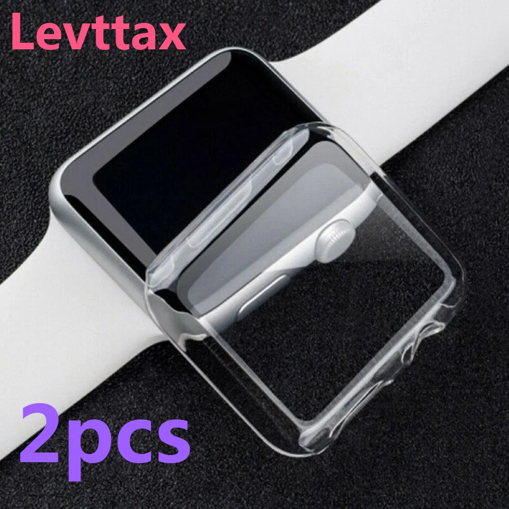 2pcs Case For Apple Watch SE 6 5 4 3 2 1 Soft 360 Slim Clear TPU Cover For iWatch Series 40MM 44MM 38MM 42MM Screen Protector
2pcs Case For Apple Watch SE 6 5 4 3 2 1 Soft 360 Slim Clear TPU Cover For iWatch Series 40MM 44MM 38MM 42MM Screen Protector