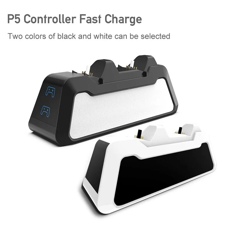 For PS5 Controller Dual Fast Charger for DualSense Fast Charging Dock Station with LED Indicator for PS5 Wireless Controller
For PS5 Controller Dual Fast Charger for DualSense Fast Charging Dock Station with LED Indicator for PS5 Wireless Controller