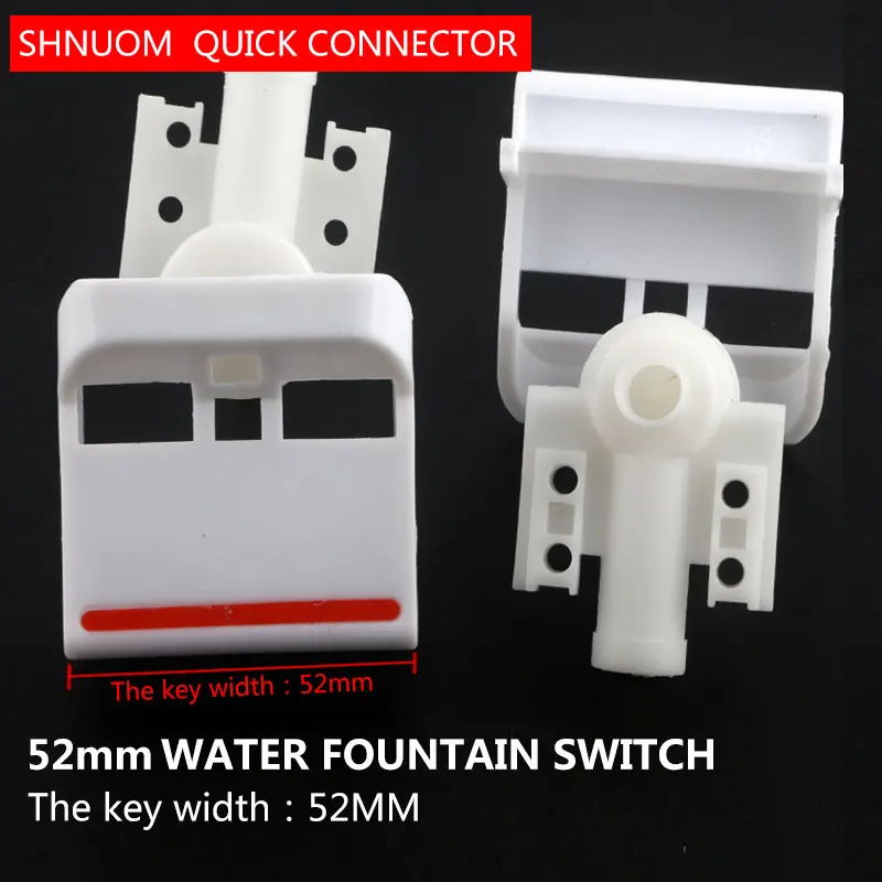 A Pair Water Dispenser Accessories Faucet Switch Hot And Cold Water Mouth Piano Key Press Type Horizontal Plate Fixed Width 52mm
A Pair Water Dispenser Accessories Faucet Switch Hot And Cold Water Mouth Piano Key Press Type Horizontal Plate Fixed Width 52mm