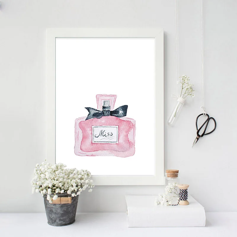 Water color Perfume Bottle Poster Canvas Art Print Fashion Art Painting Nordic Decoration Wall Picture for Living Room
Water color Perfume Bottle Poster Canvas Art Print Fashion Art Painting Nordic Decoration Wall Picture for Living Room