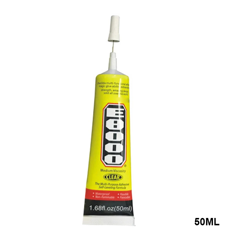 E8000 Clear Adhesive Sealant Glue for DIY Phone Border Diamond Clothes Strong Liquid Clothes Fabric Clear Leather Adhesive
E8000 Clear Adhesive Sealant Glue for DIY Phone Border Diamond Clothes Strong Liquid Clothes Fabric Clear Leather Adhesive