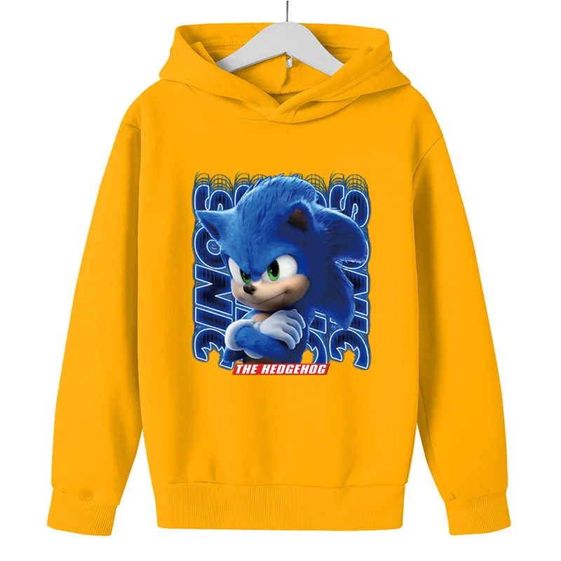 Children coat Long Sleeve Pullover Cartoon 2021 new Tracksuit Hooded family clothes hot sale boy girl printing top Sonic Hoodies
Children coat Long Sleeve Pullover Cartoon 2021 new Tracksuit Hooded family clothes hot sale boy girl printing top Sonic Hoodies