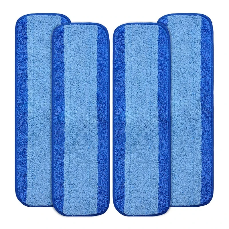 4 Pcs Microfiber Moping Cloth Replacement Heads for Bona Floor Care System Wet/Dry Flat Mop Cloth Cleaning Tools Mop 
4 Pcs Microfiber Moping Cloth Replacement Heads for Bona Floor Care System Wet/Dry Flat Mop Cloth Cleaning Tools Mop