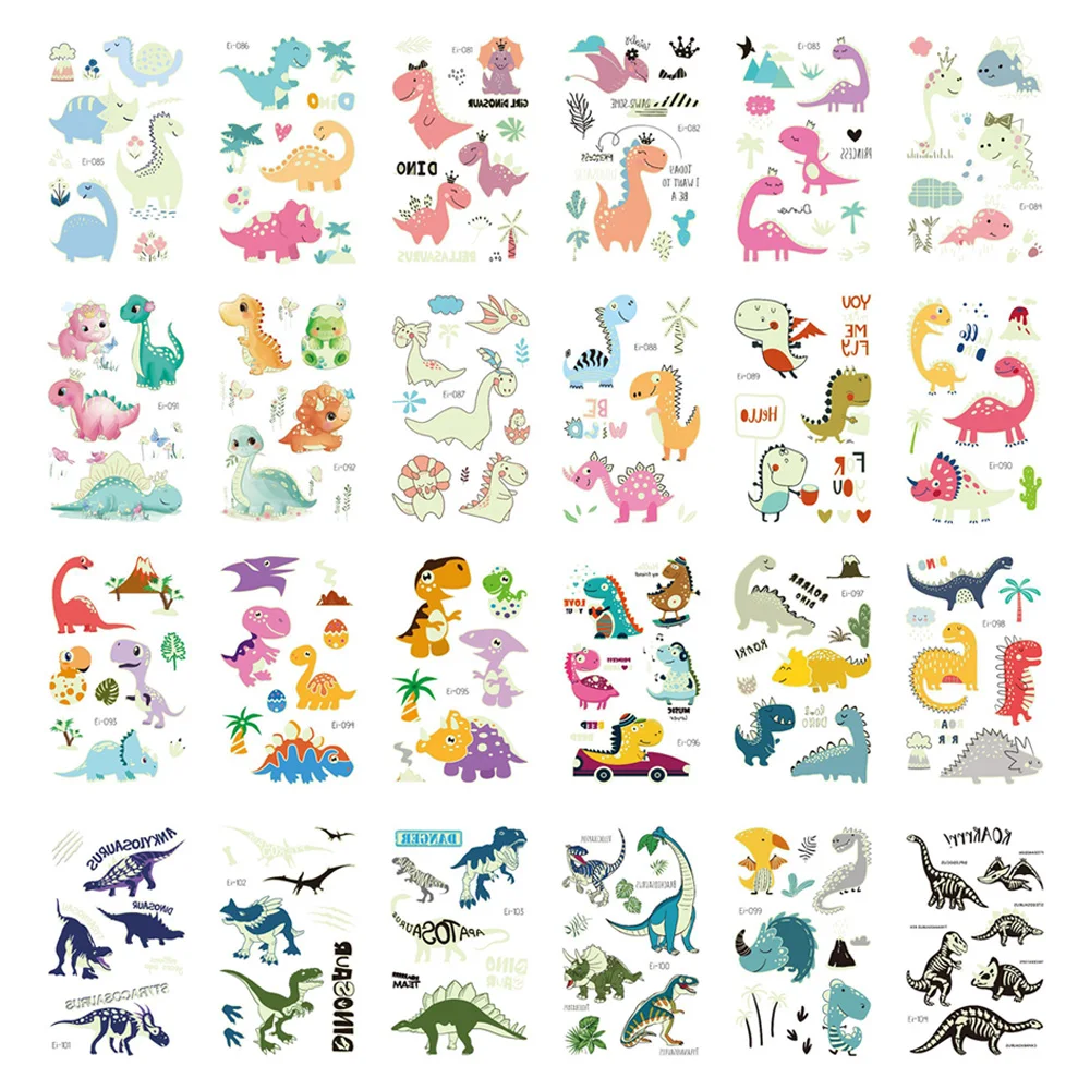Cartoon Dinosaur World Animal Car Creative LuminousTattoo Sticker Children's Bedroom Wall Decoration Kid Birthday Party Supplie
Cartoon Dinosaur World Animal Car Creative LuminousTattoo Sticker Children's Bedroom Wall Decoration Kid Birthday Party Supplie