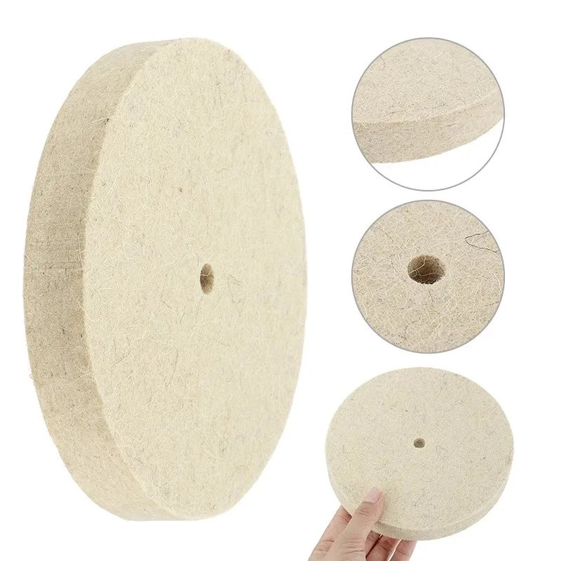 Efficient And Durable Grinding Polishing Buffing Round Wheel Pad Wool Felt Jade Metal Mirror Polishing Wheel Grinder Tool
Efficient And Durable Grinding Polishing Buffing Round Wheel Pad Wool Felt Jade Metal Mirror Polishing Wheel Grinder Tool