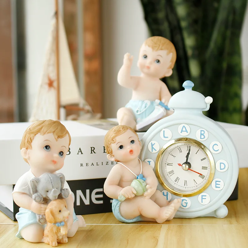 Resin Lovely baby figurines children's room decorations first birthday gift wedding gift mini figures vintage home decor
Resin Lovely baby figurines children's room decorations first birthday gift wedding gift mini figures vintage home decor