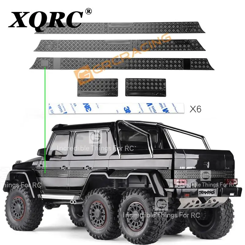 Upgrade accessories for 1 / 10 RC car trx-6 g63 trx-4 G500, stainless steel trim panel surrounded by the car shell
Upgrade accessories for 1 / 10 RC car trx-6 g63 trx-4 G500, stainless steel trim panel surrounded by the car shell