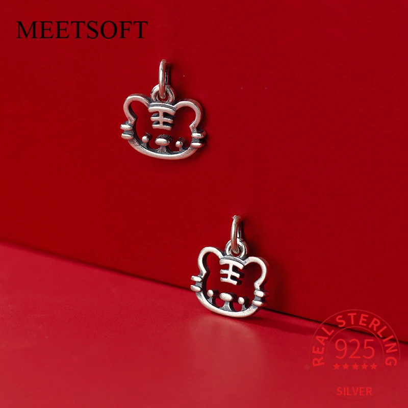 MEETSOFT, винтажные подвески из серебра 925 пробы с потертым тигром, Детские Подвески «сделай сам», для творчества, для людей с годами животных, пр...
MEETSOFT, винтажные подвески из серебра 925 пробы с потертым тигром, Детские Подвески «сделай сам», для творчества, для людей с годами животных, пр...