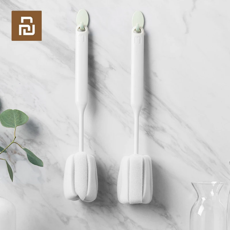 youpin Removable Sponge Cup Brush Kitchen Cleaning Brush Handled Washing Brush Bottle Glass Cup Mug Cleaning Tool
youpin Removable Sponge Cup Brush Kitchen Cleaning Brush Handled Washing Brush Bottle Glass Cup Mug Cleaning Tool