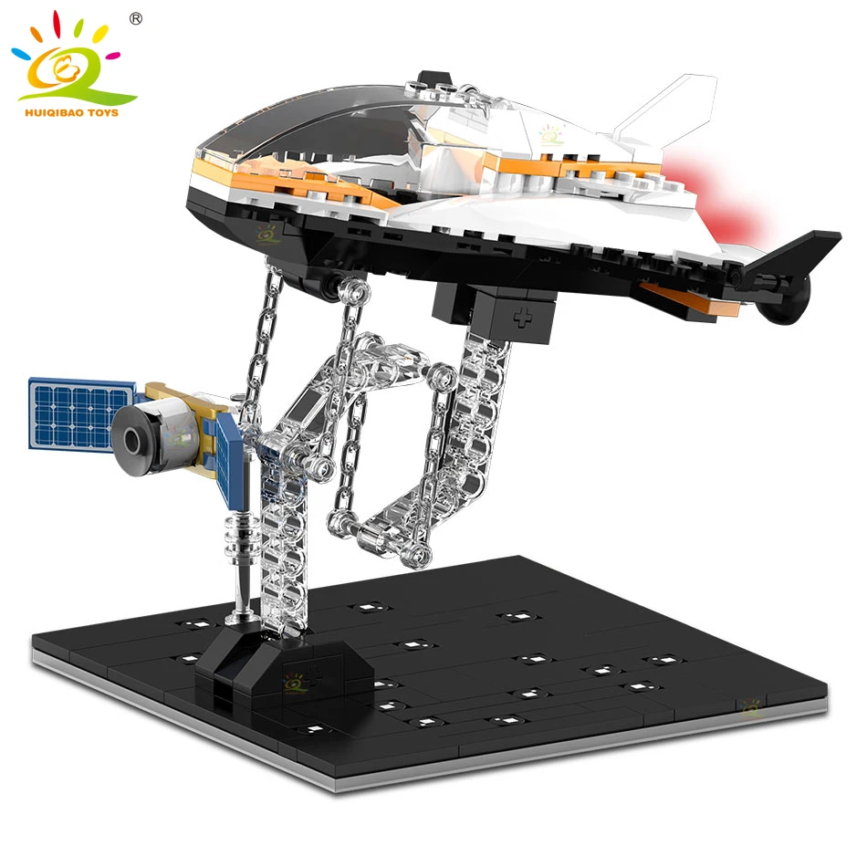 HUIQIBAO 193pcs Suspended Space Shuttle Ship Building Blocks Tensegrity Balance Series Aerospace Brick Set City Toy For Children
HUIQIBAO 193pcs Suspended Space Shuttle Ship Building Blocks Tensegrity Balance Series Aerospace Brick Set City Toy For Children