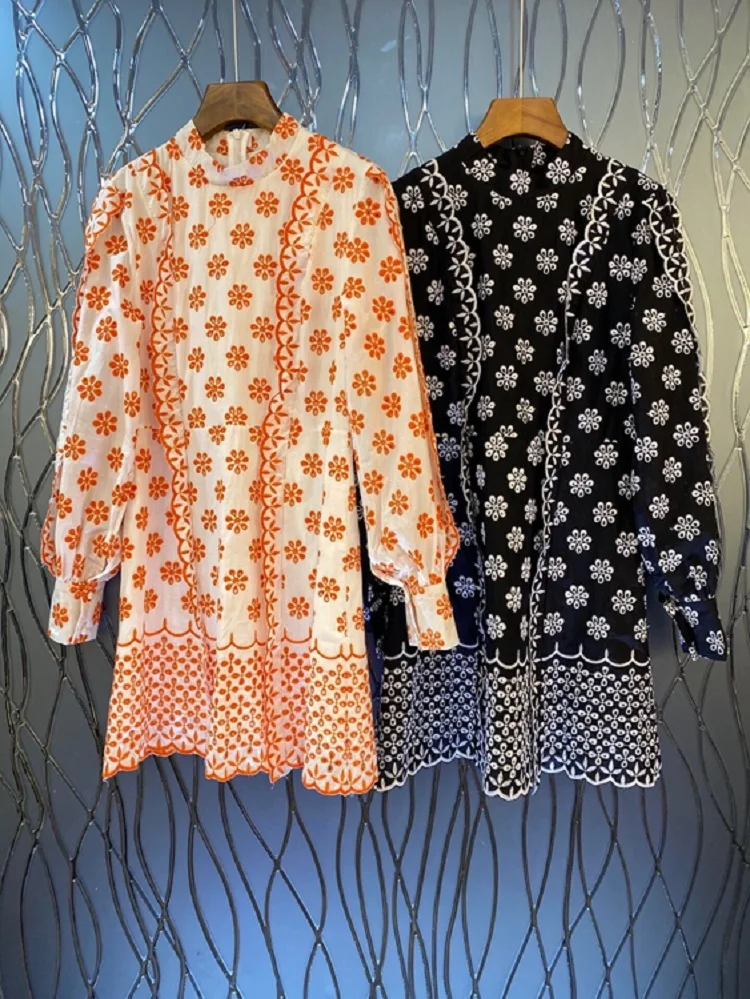 2020 Autumn Fashion Vintage Dress High Quality Women Exquisite Embroidery Flower Patterns Long Sleeve Casual Party Club Dresses
2020 Autumn Fashion Vintage Dress High Quality Women Exquisite Embroidery Flower Patterns Long Sleeve Casual Party Club Dresses