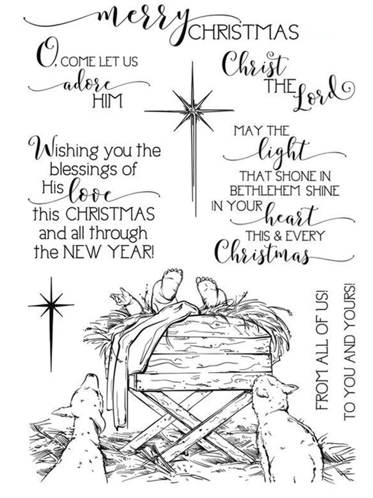 Bethlehem-s-Light Transparent Silicone Clear Stamp/Seal for DIY scrapbooking/photo album Decorative Cards Making Paper Crafts
Bethlehem-s-Light Transparent Silicone Clear Stamp/Seal for DIY scrapbooking/photo album Decorative Cards Making Paper Crafts