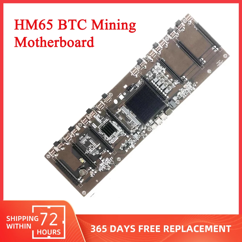 Материнская плата HM65 для майнинга, 8 pcie X16, поддержка 8 графических карт, процессор Intel 1037U GPU, встроенный двухъядерный процессор, Биткоин, Майн...
Материнская плата HM65 для майнинга, 8 pcie X16, поддержка 8 графических карт, процессор Intel 1037U GPU, встроенный двухъядерный процессор, Биткоин, Майн...