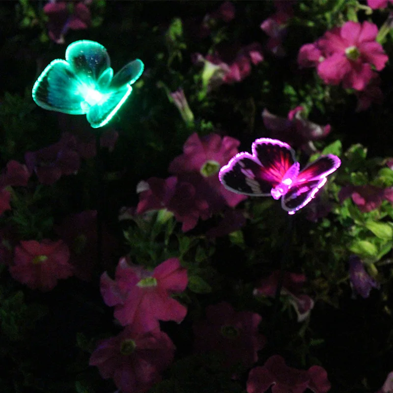 Solar Powered Butterfly Lawn Stake Lights Waterproof Decorative for Outdoor Garden KSI999
Solar Powered Butterfly Lawn Stake Lights Waterproof Decorative for Outdoor Garden KSI999