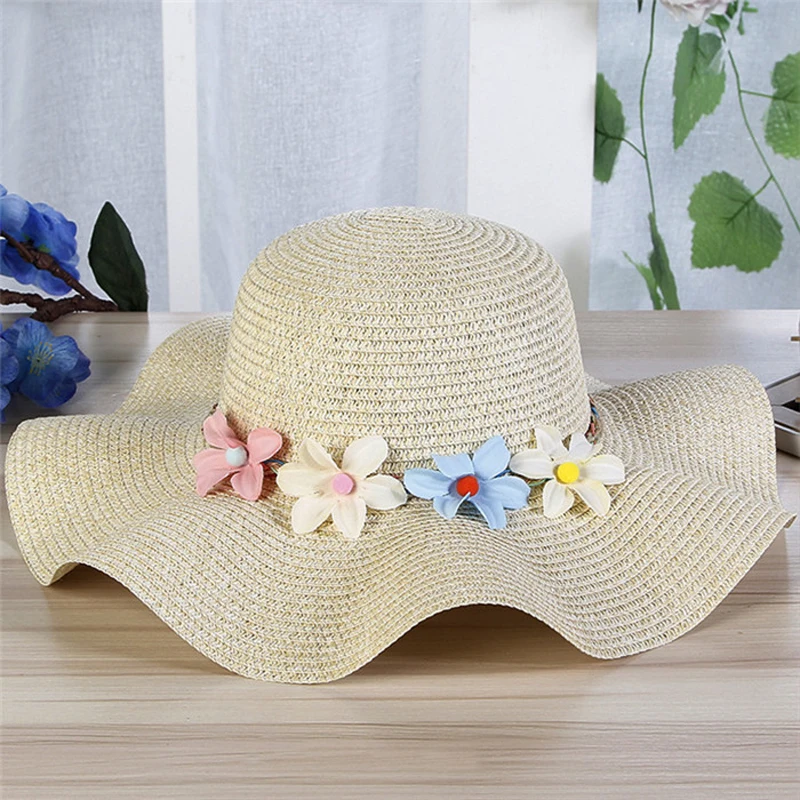 New Fashion Flower Ring Wave Beach Sunshade Travel Cap for Women in Spring and Summer Day
New Fashion Flower Ring Wave Beach Sunshade Travel Cap for Women in Spring and Summer Day